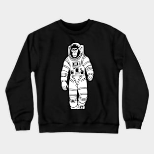 Gorilla Astronaut Crewneck Sweatshirt